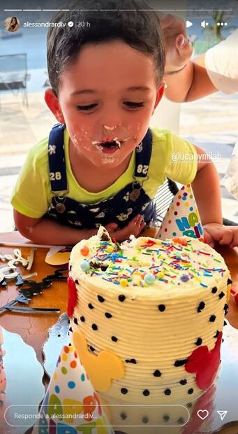 Alessandra Rojo de la Vega y Emmanuel Grey celebran el cumpleaños de sus mellizos