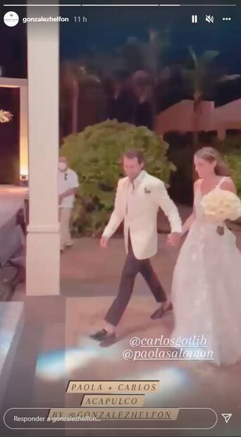 Carlos Gotlib y Paola Salomón se casan en lujosa boda celebrada en Acapulco