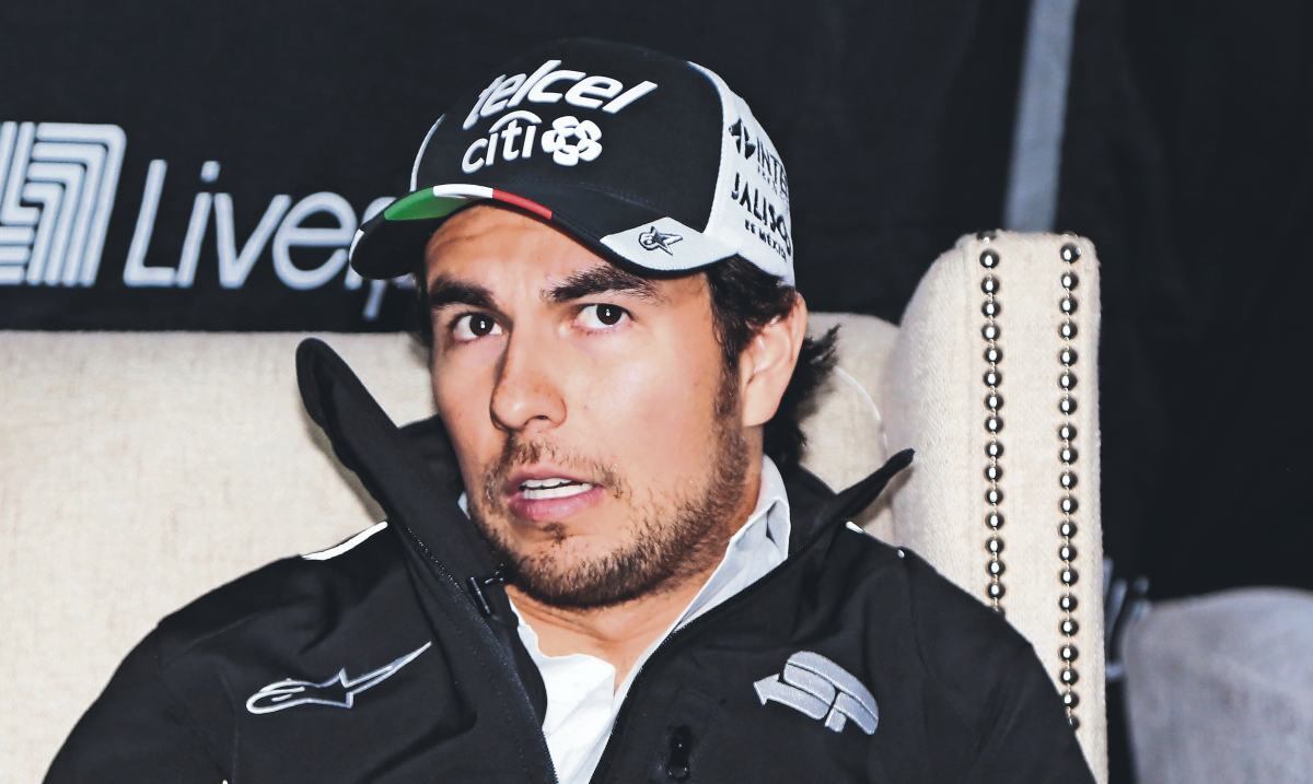 Checo Pérez habla sobre video con otra mujer. "Fue una mala fiesta que no supe controlar"