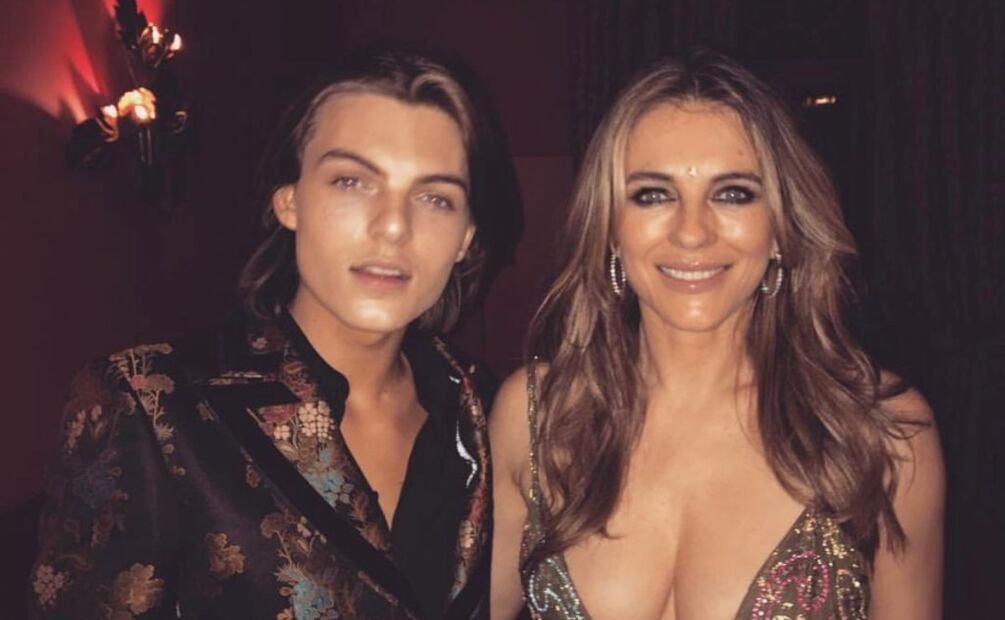 Damian Hurley y su mamá, Elizabeth Hurley / Instagram