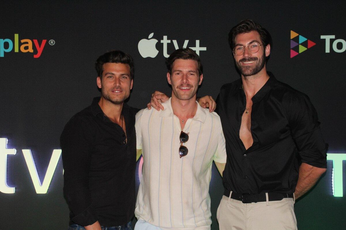 Carlos Franco, Ari Barmack y Gilles Touchgues. (Foto: Especial)
