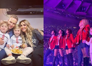 Así han apoyado las familias de los RBD a los cantantes durante su gira del regreso