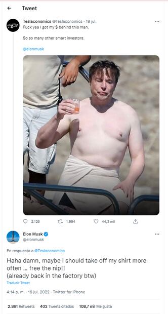 Elon Musk revela un terrible hábito matutino que desea cambiar