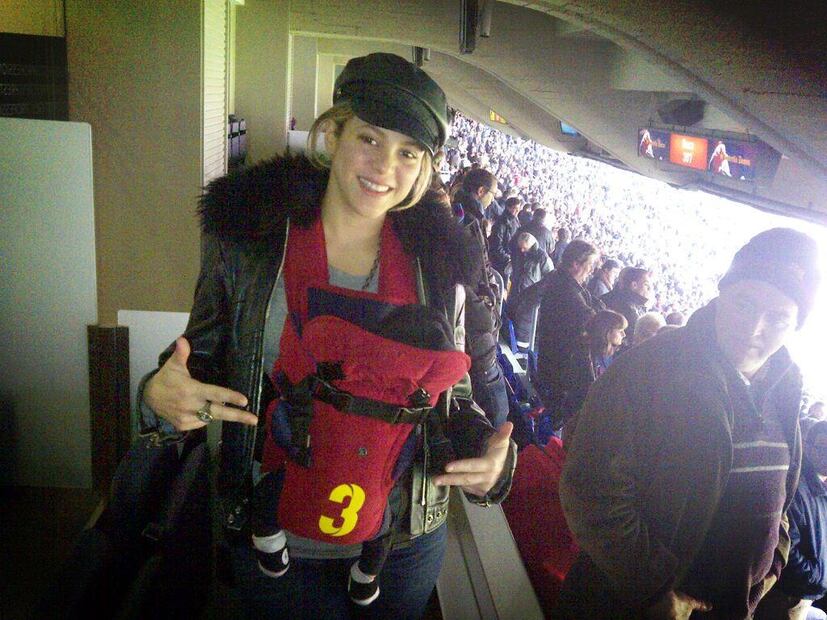 Las fotos más tiernas de Milan Piqué Mebarak