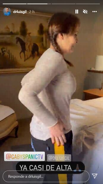 Gaby Spanic presume cintura y derriere tras cirugía estética