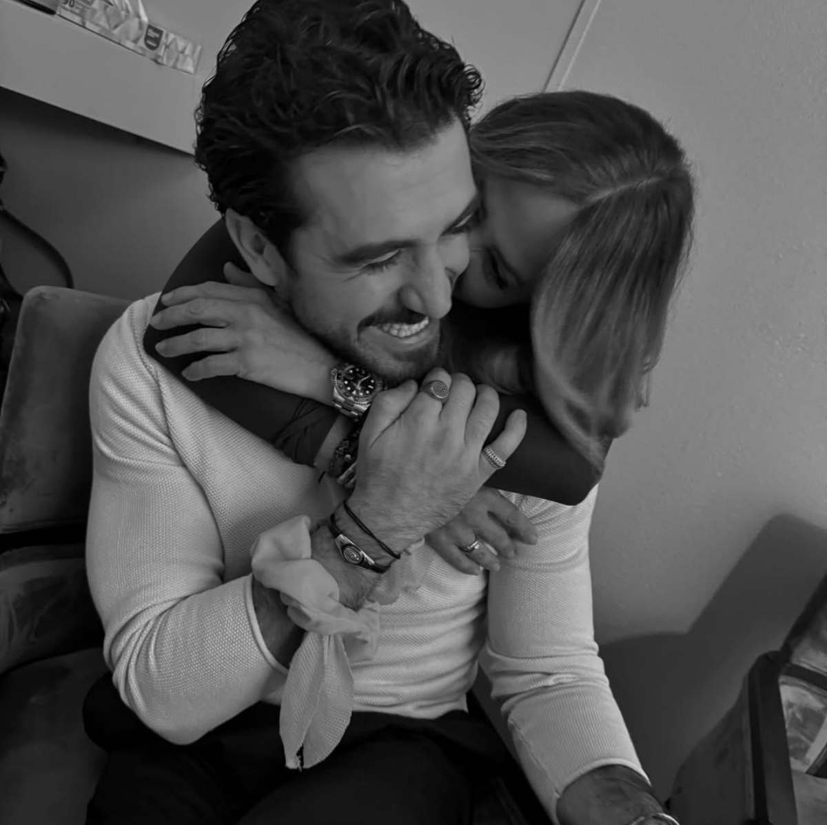 Luis Carlos Origel y Andrea Legarreta / Foto: Instagram @lcorigel