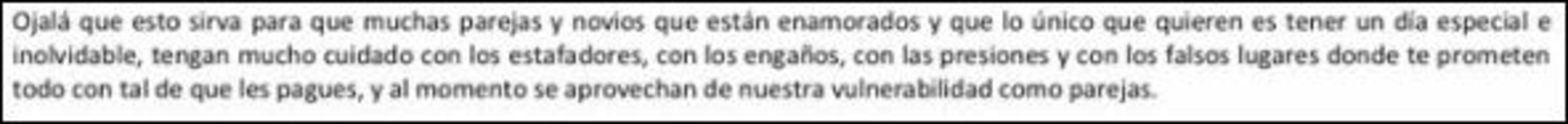 Dulce María se defiende de los administradores del jardín donde se llevaría a cabo su boda con Paco Álvarez