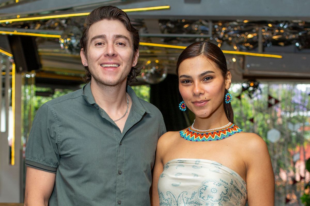 Hussam Núñez y Aranza Bastien. Foto: Especial)