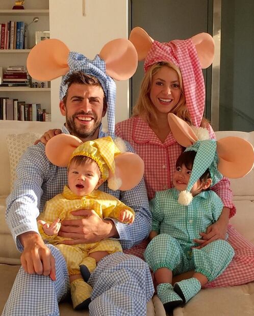 La foto más tierna de Milan y Sasha Piqué Mebarak 