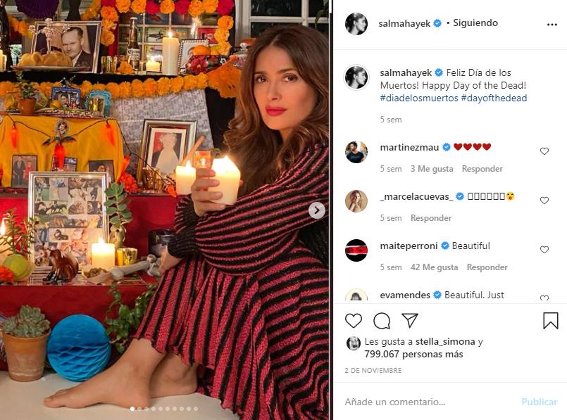 ¿Qué desayuna Salma Hayek? Te damos una pista: tacos