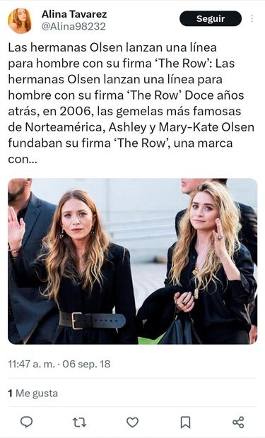 Ashley y Mary-Kate Olsen/X.