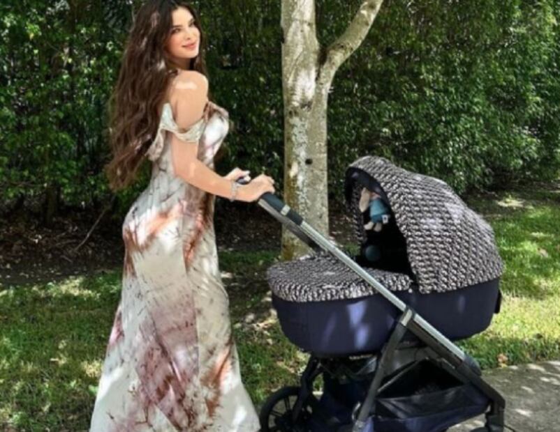 Nadia Ferreira, Maluma y Christian Nodal se han rendido ante el lujo de 'Baby Dior'/Instagram