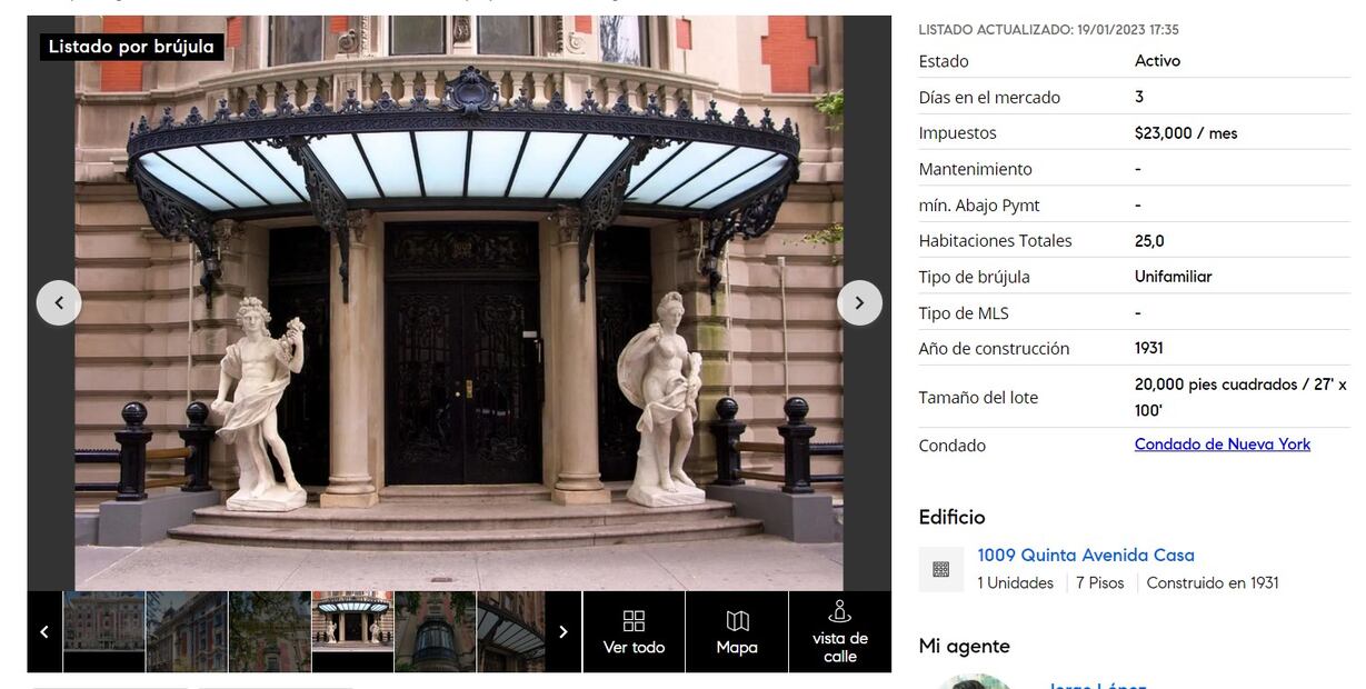 FOTOS: Carlos Slim pone a la venta -otra vez- su lujoso departamento de Nueva York en 80 millones de dólares 