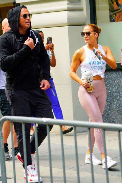 Los sexys leggins de Jennifer Lopez 