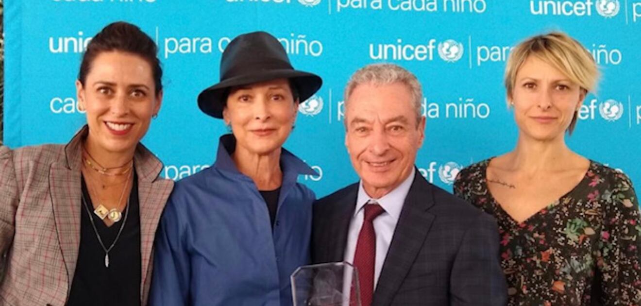 La UNICEF reconoce a César Costa 