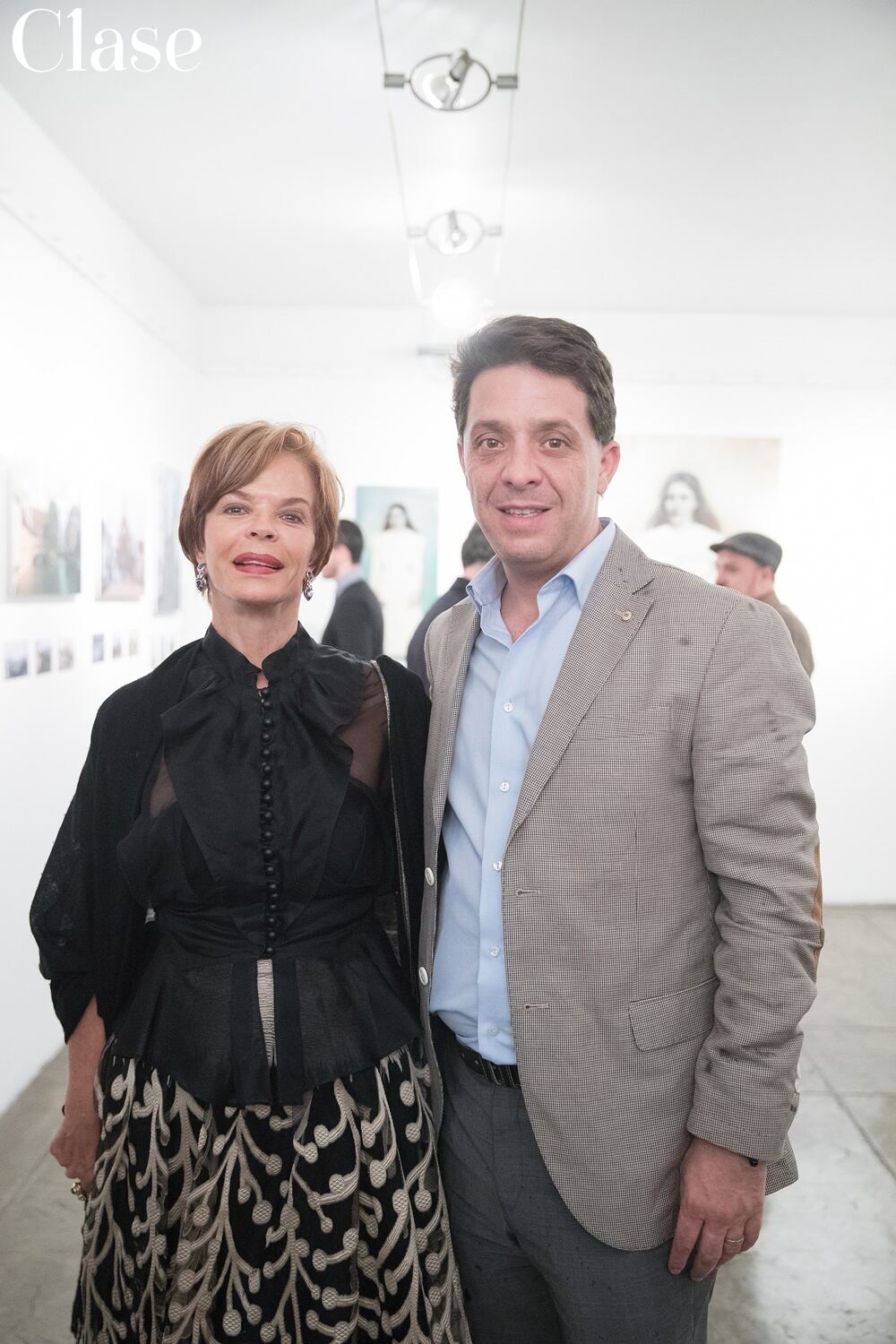 Ana Luisa Lerdo de Tejada y Marco Landucci (FOTO: Héptor Arjona)