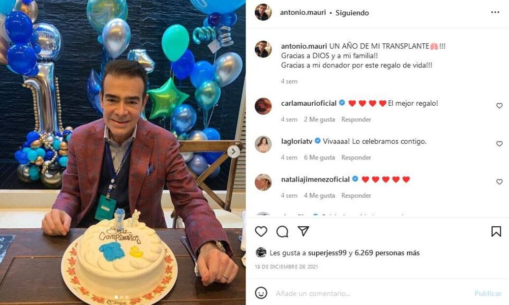 Toño Mauri da positivo a Covid-19 otra vez