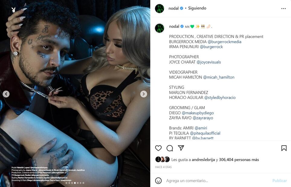 Christian Nodal, de ex novio de Belinda a estrella de Playboy