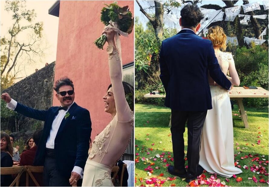 Así fue la boda de Irene Azuela y Quique Rangel