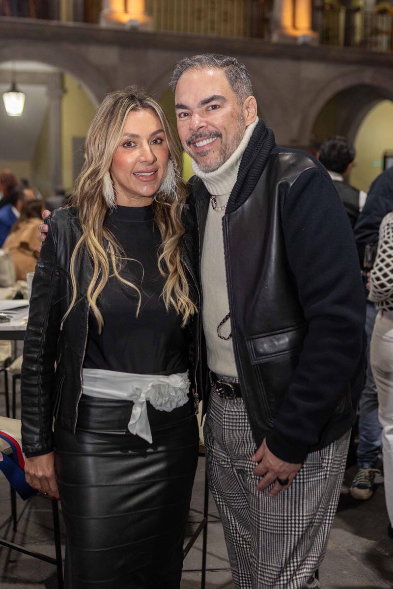Celeste Reynoso y Valentín Vidrio. (Foto: Especial)