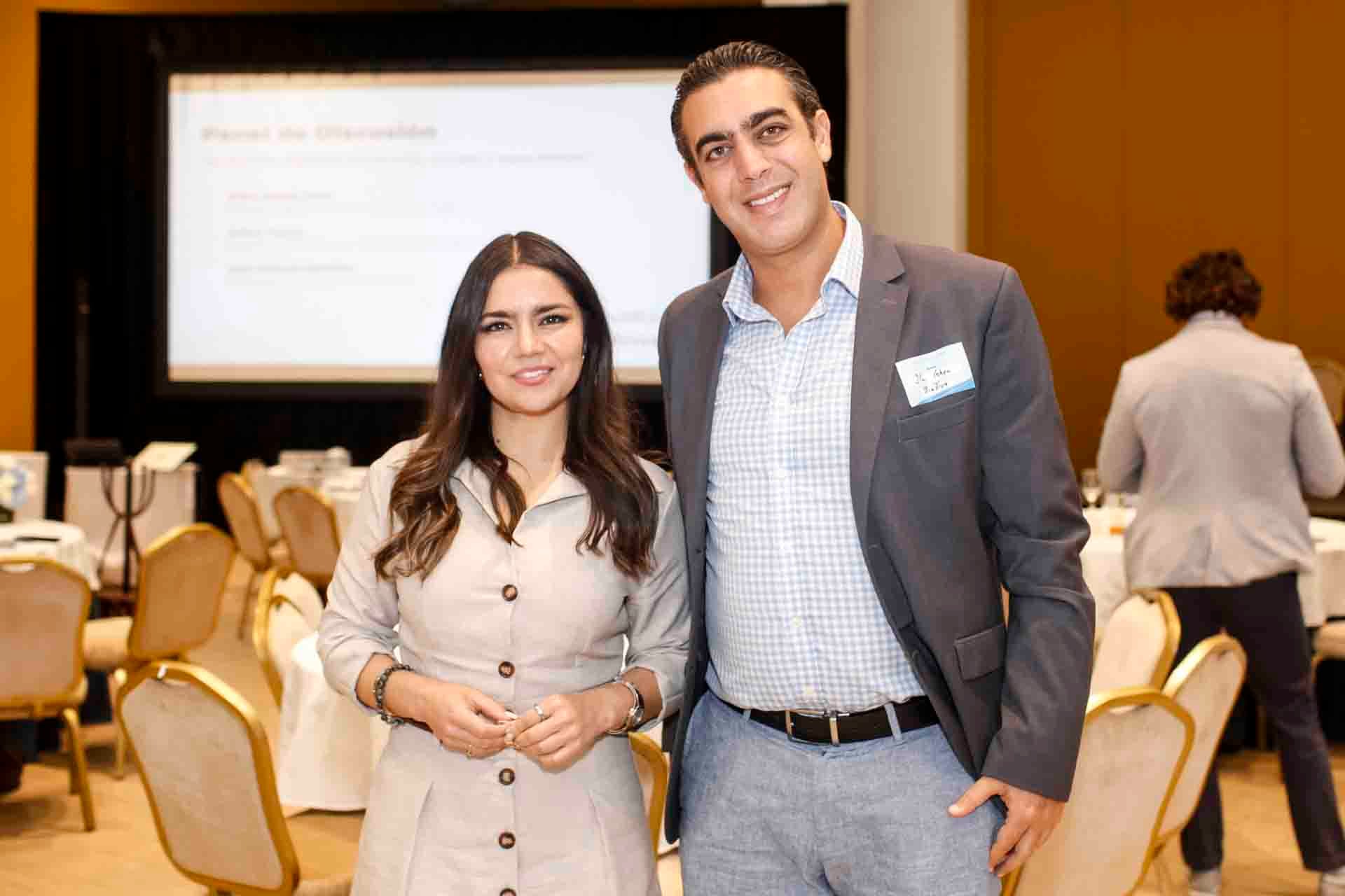 Yessenia Becerril e Ilan Cohen. (Foto: Esteban Torreblanca)