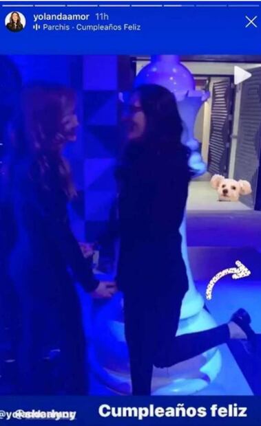 Video: Yolanda Andrade revive el beso que se dio con Sherlyn