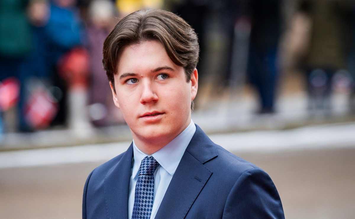 Él es Christian de Dinamarca, el joven heredero que inicia su formación militar