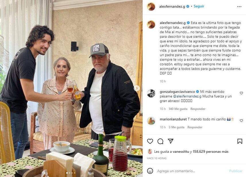 Vicente Fernández: Así lo despidió su familia en redes sociales