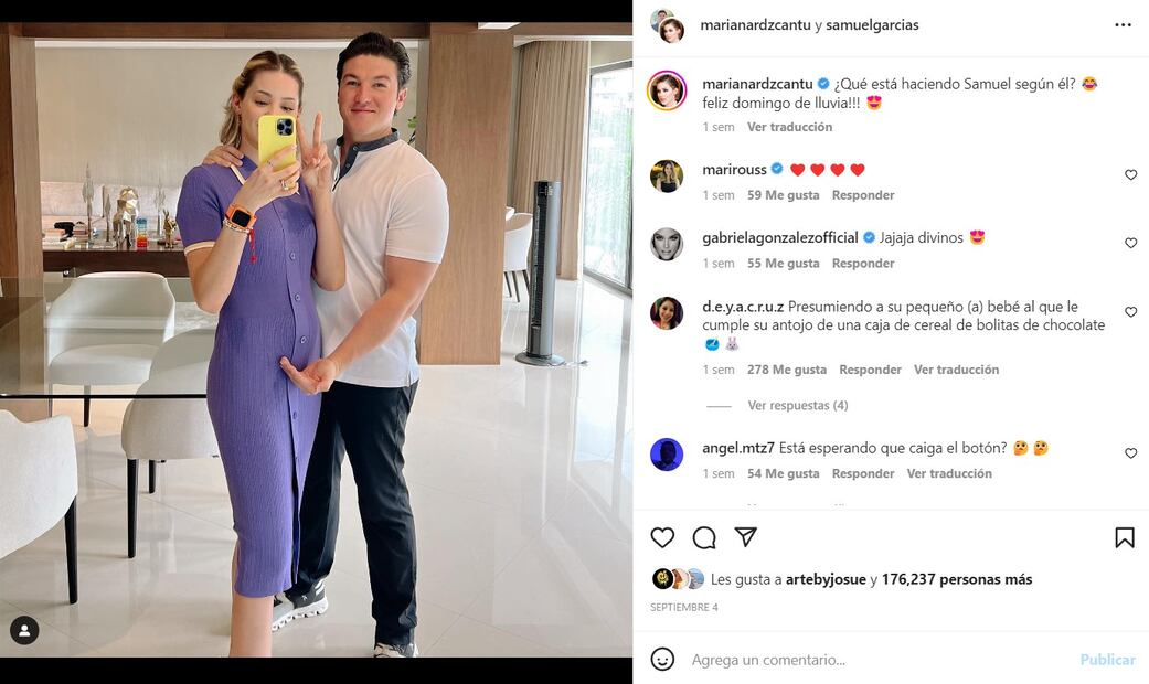 Samuel García y Mariana Rodríguez ¡serán papás de una niña!