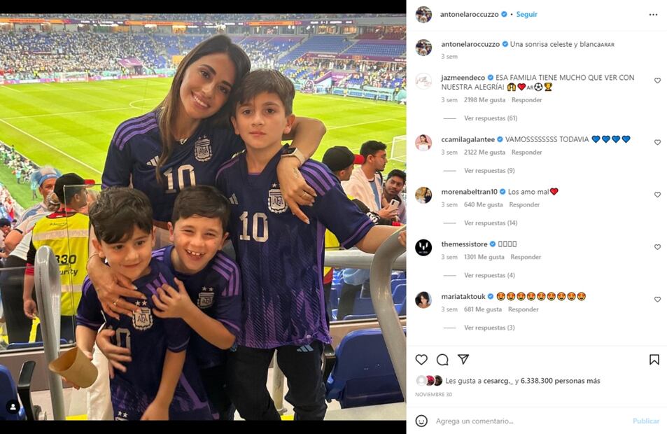 Todo lo que debes saber sobre los hijos de Lionel Messi, ganador del Mundial Qatar 2022
