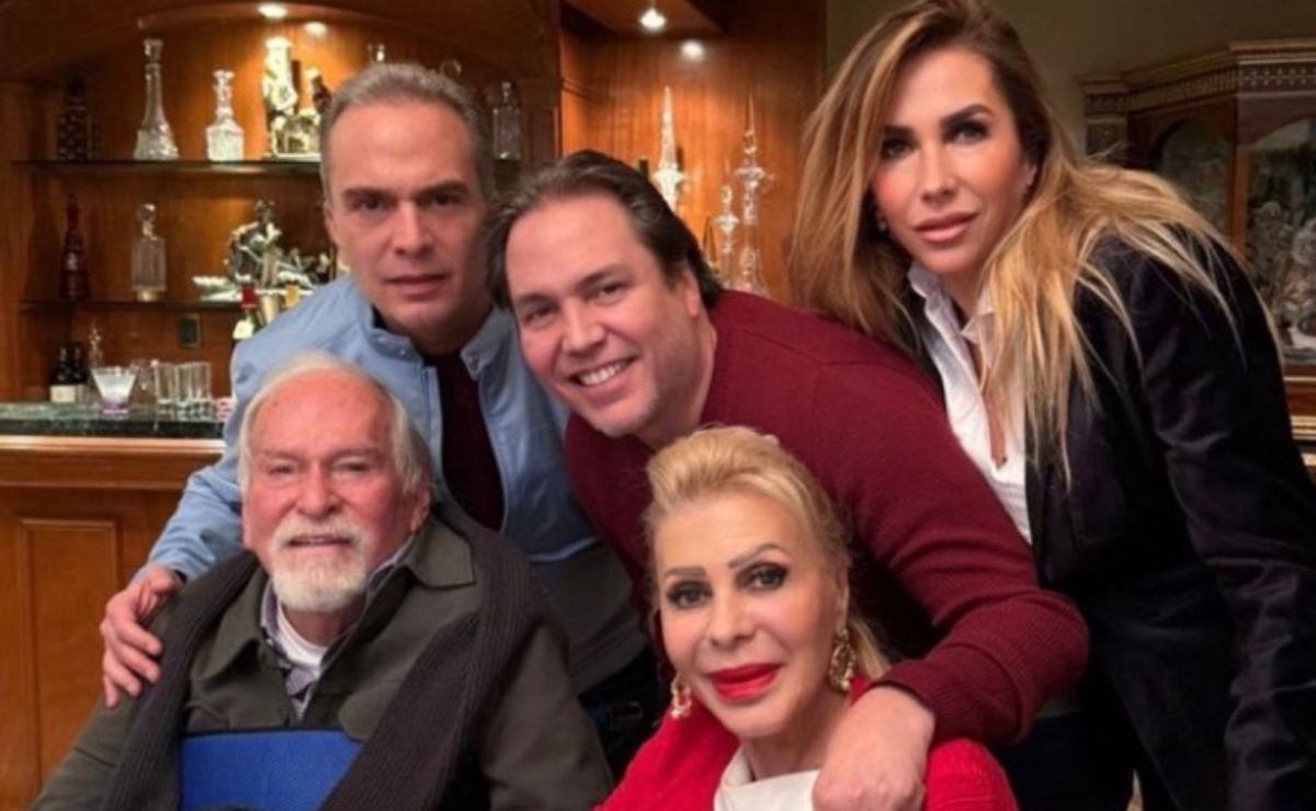 La familia de Gustavo Díaz Ordaz Borja / Foto: Especial