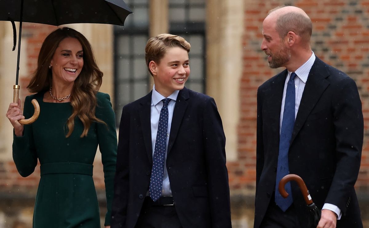 Fotos: Así fue el primer día de clases del príncipe George en Eton College