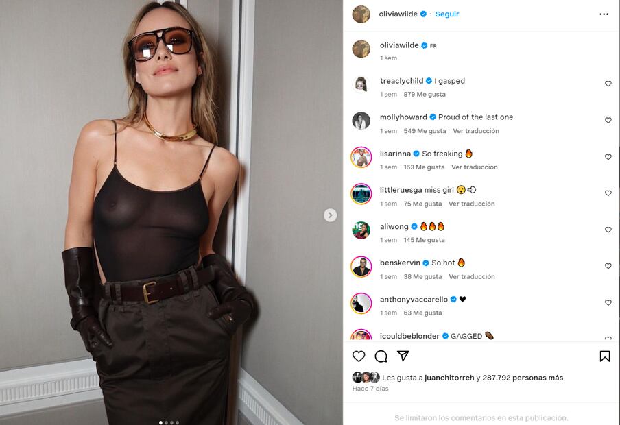 Olivia Wilde/Instagram