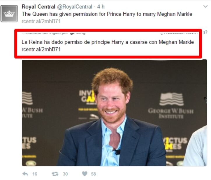 El príncipe Harry se va casar con Meghan Markle