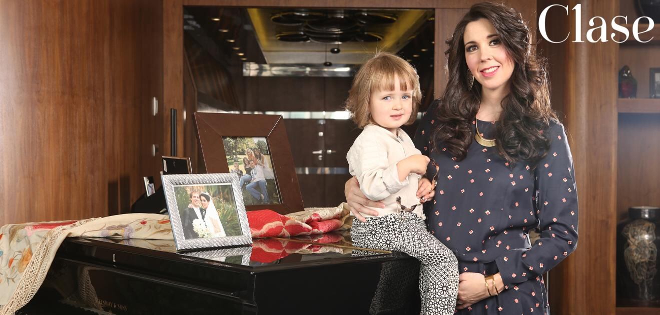 <p>Giovanna Acha también nos habló de su pequeña María Lucía, que está a punto de convertirse en “big sister”. <strong>Foto: Alexander Saldaña</strong></p>