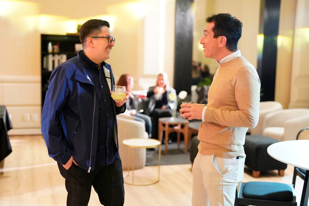 Erick Olivo y Omar Padilla. (Foto: Leonardo Gómez)