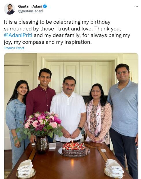 Gautam Adani, el multimillonario indio ya es la 3 persona más rica del mundo
