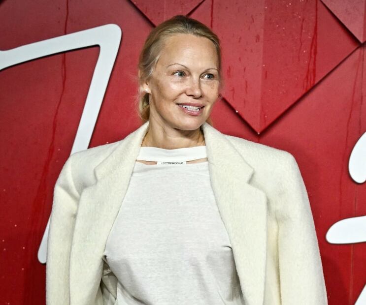 Pamela Anderson en los Fashion Awards 2023 celebrados en Londres / AFP