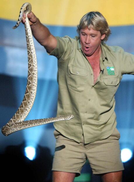 Piden que el rey Carlos III no aparezca en billetes australianos, sino Steve Irwin, el cazador de cocodrilos