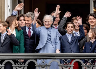 La reina Margarita de Dinamarca celebra su cumpleaños 83 rodeada de toda su familia