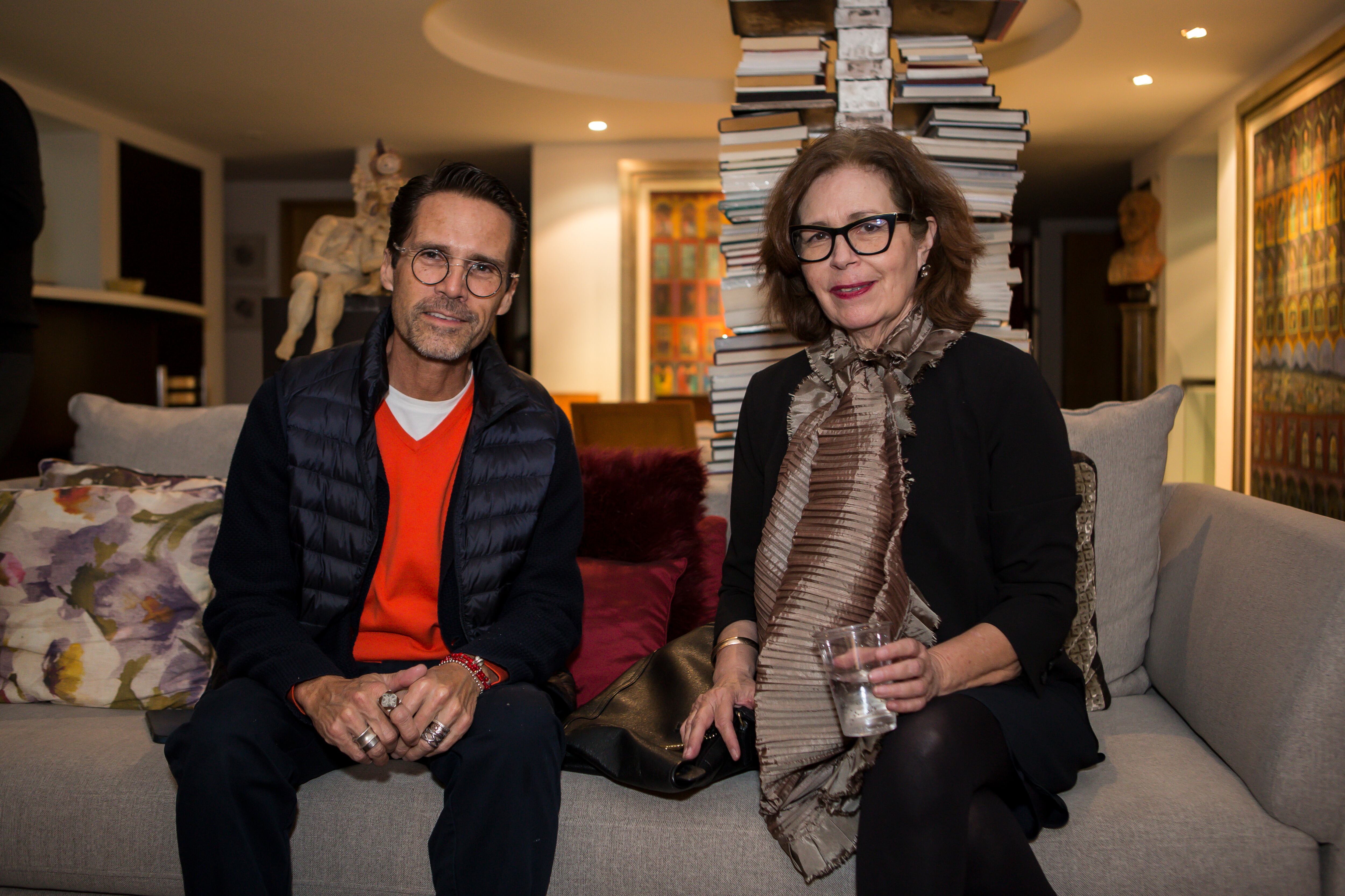 Juan Carlos Limón y Patricia Hasbach. (Foto: Esteban Torreblanca)