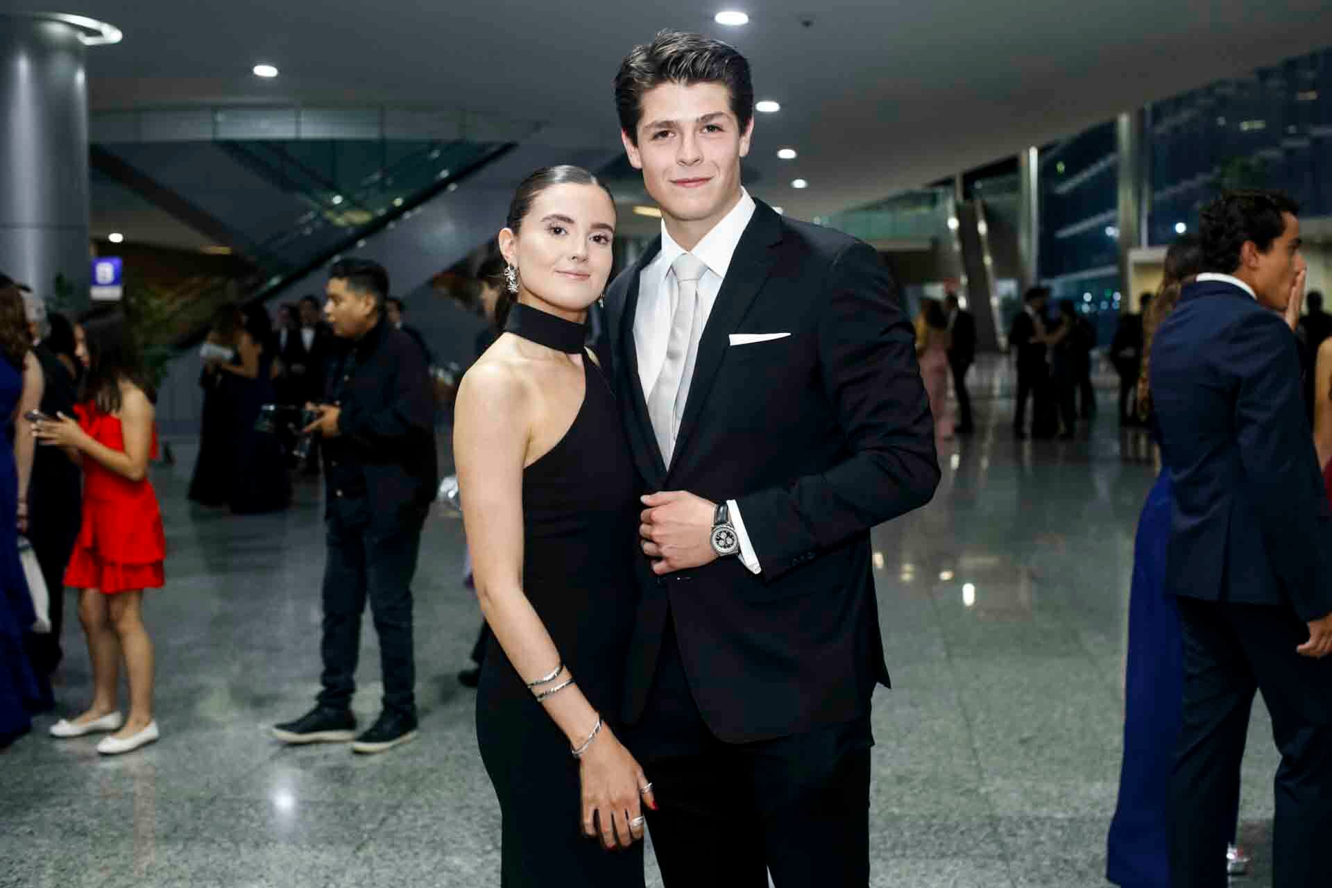 Luz Villaseñor y Santiago Ramírez. (Foto: Esteban Torreblanca)