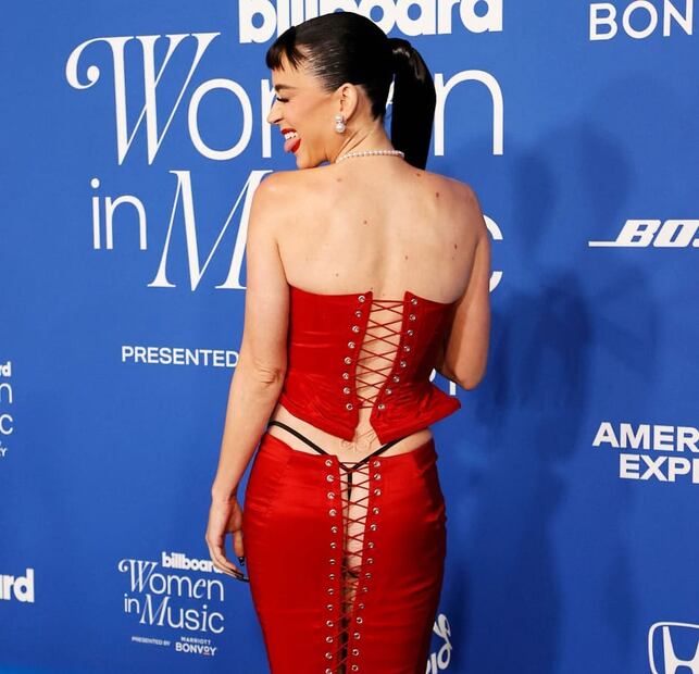 Katy Perry en los premios Billboard Women in Music Awards 2024 / AFP