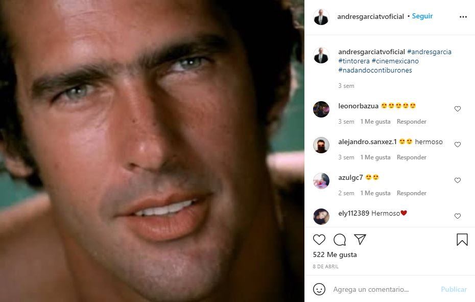 Andrés García confirma que tuvo un romance con María Félix