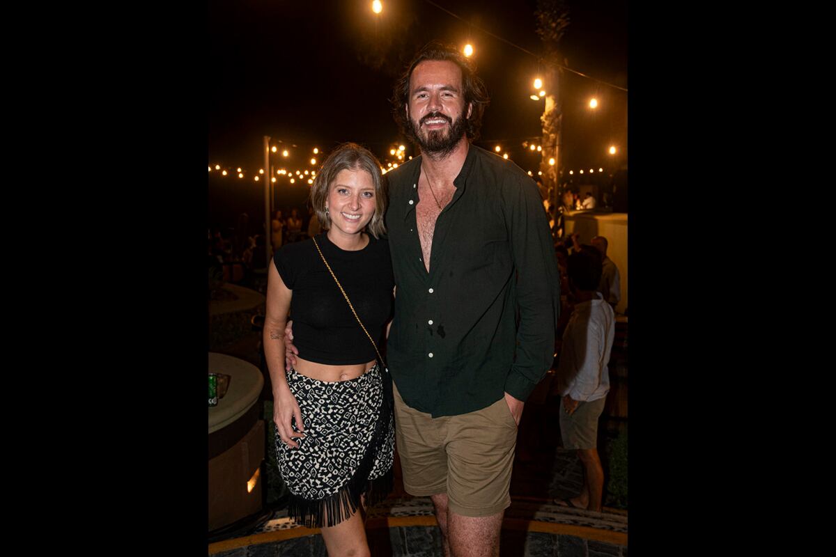 Danielle Clyde y Rodrigo Romanov. (Foto: Arturo Quintero para VIP)