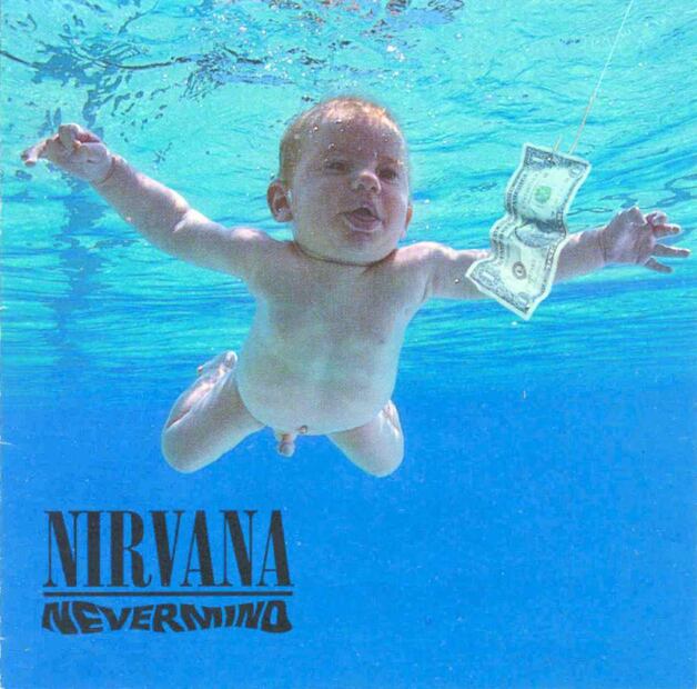Bebé de la portada del disco de Nirvana, “Nevermind”, los demanda por pornografía infantil
