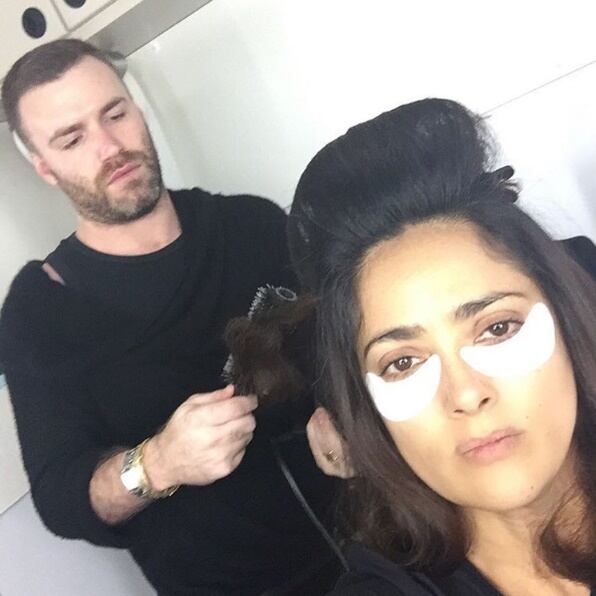 Así luce Salma Hayek sin maquillaje