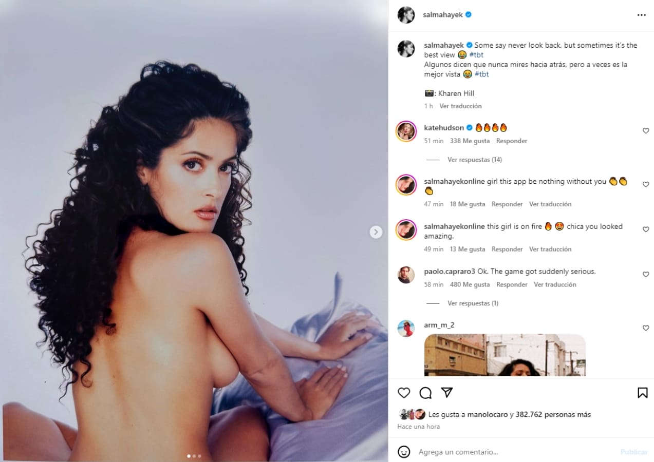Salma Hayek / Instagram: @salmahayek