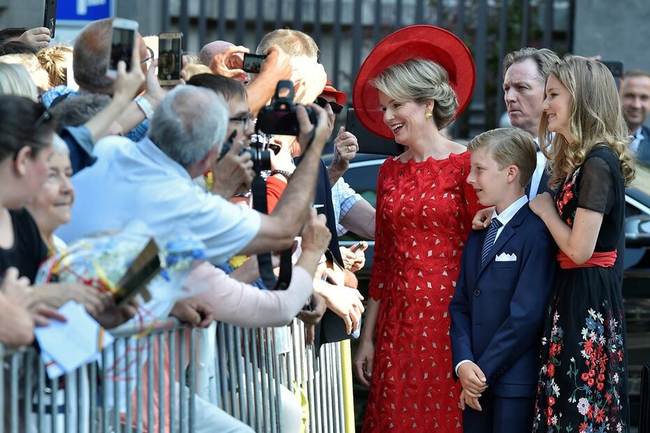 La monarquía de Bélgica está de fiesta