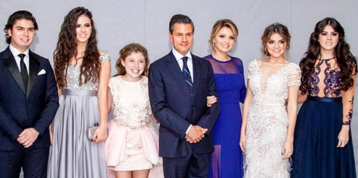  Así ha cambiado la familia de Angélica Rivera y Enrique Peña Nieto en el sexenio